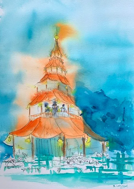 Chinese Tower in the English Garden, Munich