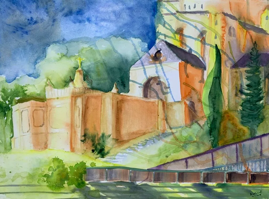 Avignon Kirche am Pabstpalast 
